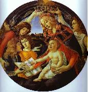 Sandro Botticelli Madonna of the Magnificat Spain oil painting artist